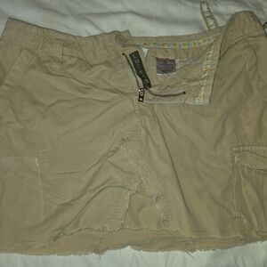 Lucky Brand Khaki Mini Skirt
